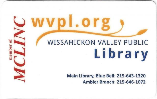Get a WVPL Library Card