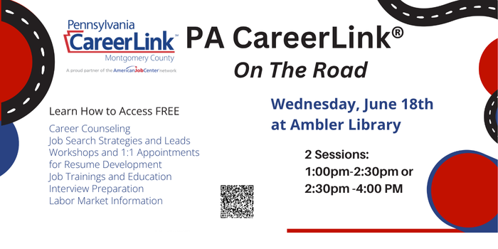 PA CareerLink on the Road at Ambler Library