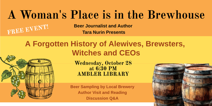 a woman's place is in the brewhouse a forgotten history of alewives brewsters witches and CEOs