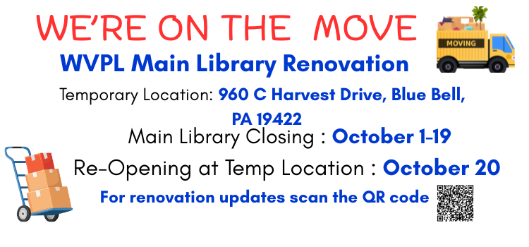 We're on the move