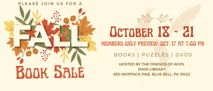 2025 BB Friends Fall Book Sale
